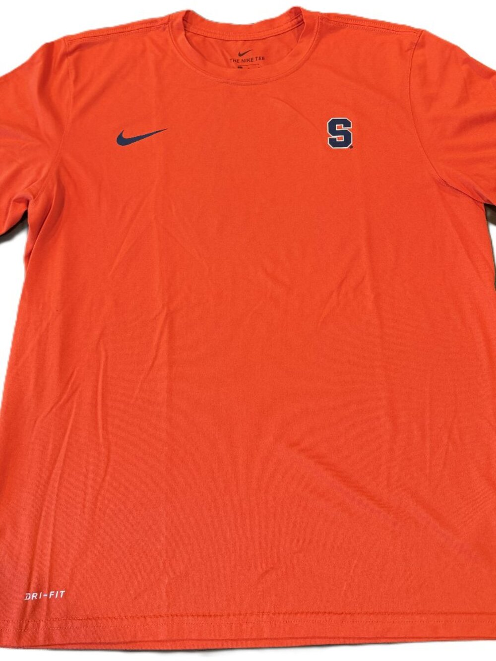 Nike “The Nike Tee” Dri-FIT Men's Syracuse Orange Shirt Size Large